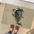 Skull Rubber Doormat Hello Darkness My Old Friend - Wonder Print Shop