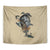 Skull Tapestry Hello Darkness My Old Friend - Wonder Print Shop