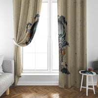 Skull Window Curtain Hello Darkness My Old Friend - Wonder Print Shop