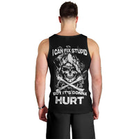 Skull Men Tank Top I Can Fix Stupid DT01