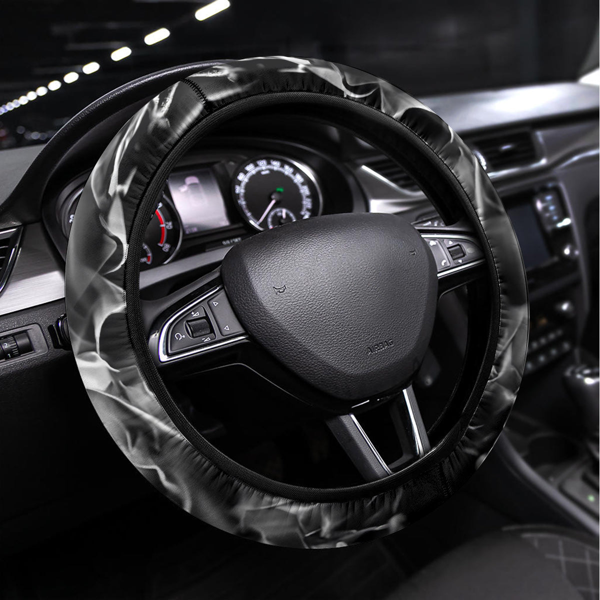 Skull Steering Wheel Cover I Can Fix Stupid - Wonder Print Shop