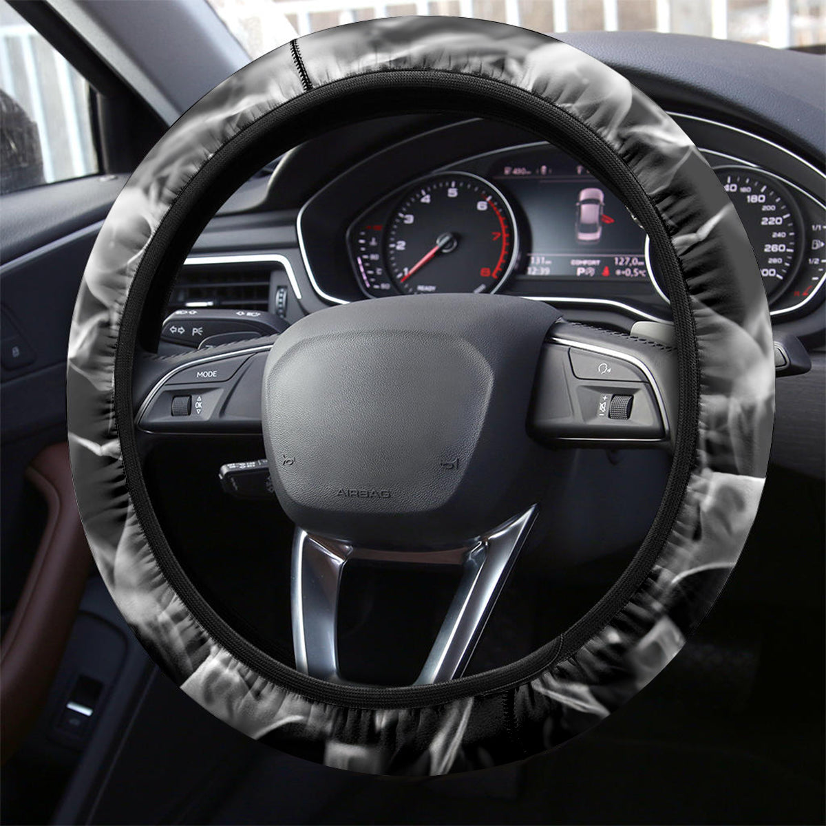 Skull Steering Wheel Cover I Can Fix Stupid - Wonder Print Shop