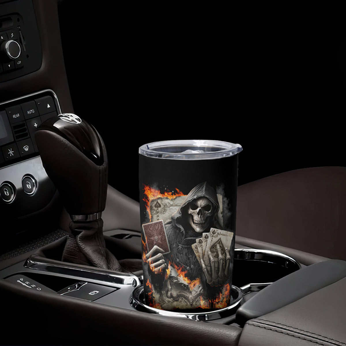 Skull Tumbler Cup I Can Fix Stupid - Wonder Print Shop