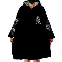 Skull Wearable Blanket Hoodie I Can Fix Stupid - Wonder Print Shop