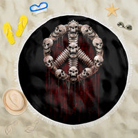 Reaper Beach Blanket Uncle Death Angel Peace Skull - Wonder Print Shop