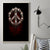 Reaper Canvas Wall Art Uncle Death Angel Peace Skull - Wonder Print Shop