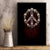 Reaper Canvas Wall Art Uncle Death Angel Peace Skull - Wonder Print Shop