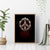 Reaper Canvas Wall Art Uncle Death Angel Peace Skull - Wonder Print Shop