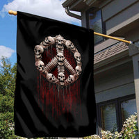 Reaper Garden Flag Uncle Death Angel Peace Skull - Wonder Print Shop