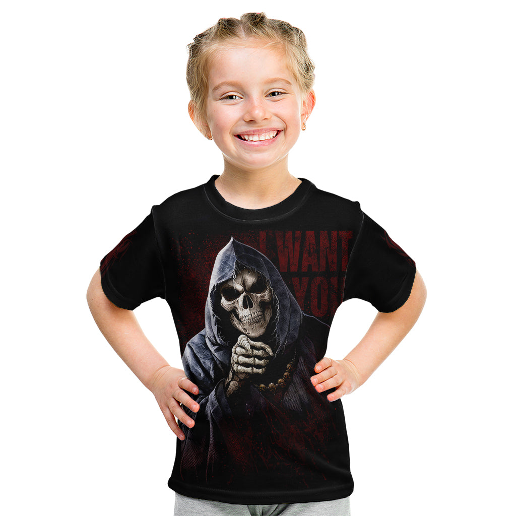 Reaper Kid T Shirt Uncle Death Angel Peace Skull - Wonder Print Shop