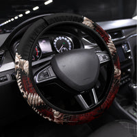 Reaper Steering Wheel Cover Uncle Death Angel Peace Skull - Wonder Print Shop