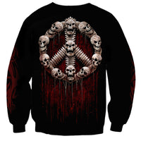 Reaper Sweatshirt Uncle Death Angel Peace Skull - Wonder Print Shop