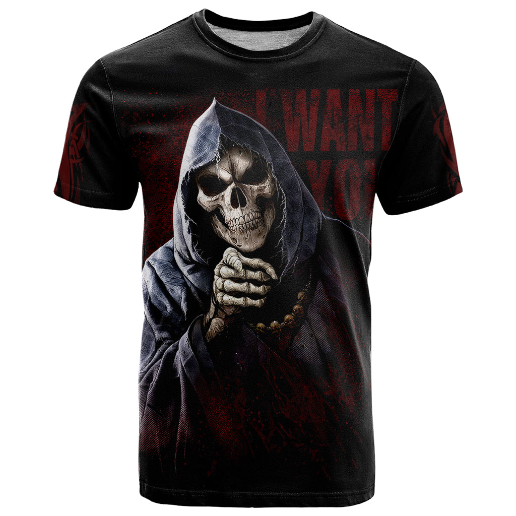 Reaper T Shirt Uncle Death Angel Peace Skull - Wonder Print Shop