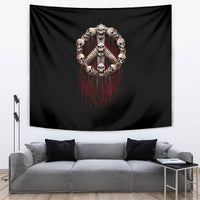Reaper Tapestry Uncle Death Angel Peace Skull - Wonder Print Shop