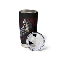 Reaper Tumbler Cup Uncle Death Angel Peace Skull - Wonder Print Shop