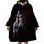 Reaper Wearable Blanket Hoodie Uncle Death Angel Peace Skull - Wonder Print Shop