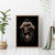 Reaper Heart Canvas Wall Art Eternal Embrace - Uniting Souls in the Realm of Skulls - Wonder Print Shop