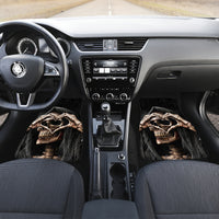 Reaper Heart Car Mats Eternal Embrace - Uniting Souls in the Realm of Skulls - Wonder Print Shop
