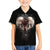 Reaper Heart Hawaiian Shirt Eternal Embrace - Uniting Souls in the Realm of Skulls - Wonder Print Shop