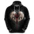 Reaper Heart Hoodie Eternal Embrace - Uniting Souls in the Realm of Skulls - Wonder Print Shop