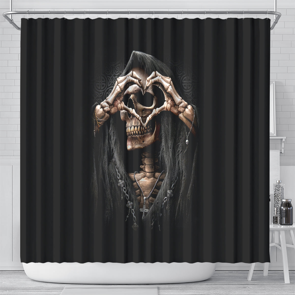 reaper-heart-shower-curtain-eternal-embrace-uniting-souls-in-the-realm-of-skulls