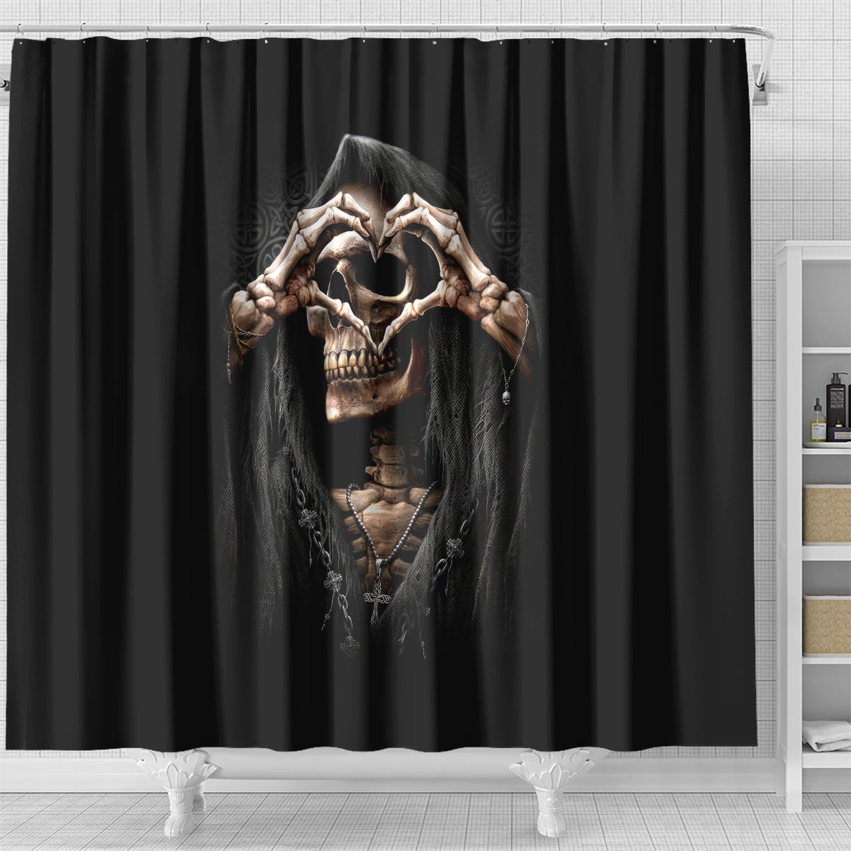 reaper-heart-shower-curtain-eternal-embrace-uniting-souls-in-the-realm-of-skulls