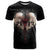 Reaper Heart T Shirt Eternal Embrace - Uniting Souls in the Realm of Skulls - Wonder Print Shop