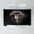 Reaper Heart Tablecloth Eternal Embrace - Uniting Souls in the Realm of Skulls - Wonder Print Shop