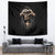 Reaper Heart Tapestry Eternal Embrace - Uniting Souls in the Realm of Skulls - Wonder Print Shop
