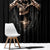 Reaper Heart Window Curtain Eternal Embrace - Uniting Souls in the Realm of Skulls - Wonder Print Shop