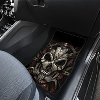 Unveiling the Mechanical Skull Car Mats Cybernetic Enigma - Wonder Print Shop