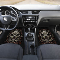 Unveiling the Mechanical Skull Car Mats Cybernetic Enigma - Wonder Print Shop