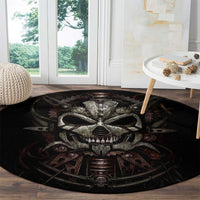 unveiling-the-mechanical-skull-round-carpet-cybernetic-enigma