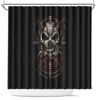unveiling-the-mechanical-skull-shower-curtain-cybernetic-enigma
