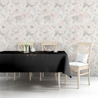 Unveiling the Mechanical Skull Tablecloth Cybernetic Enigma - Wonder Print Shop