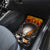 Metal Skull Car Mats Infernal Chains in Fiery Abyss - Wonder Print Shop