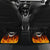 Metal Skull Car Mats Infernal Chains in Fiery Abyss - Wonder Print Shop