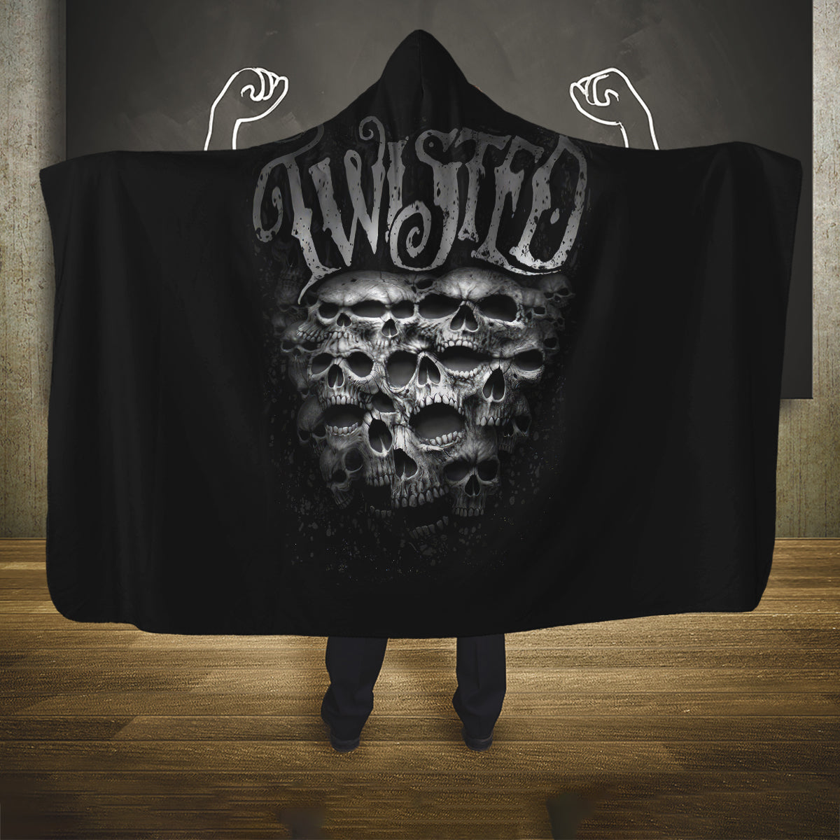 skull-hooded-blanket-twisted-head-skull