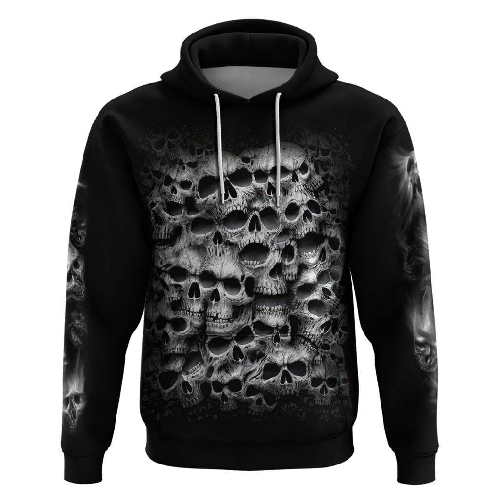 Skull Hoodie Twisted Head Skull DT01