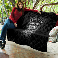 Skull Quilt Twisted Head Skull - Wonder Print Shop