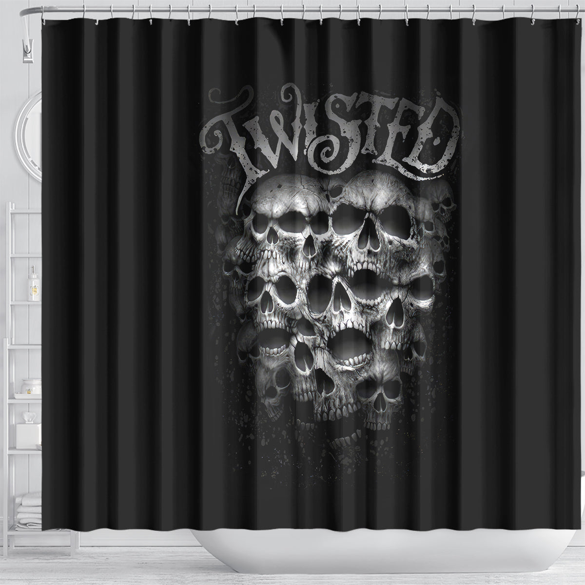skull-shower-curtain-twisted-head-skull