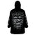 Skull Wearable Blanket Hoodie Twisted Head Skull - Wonder Print Shop