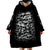 Skull Wearable Blanket Hoodie Twisted Head Skull - Wonder Print Shop
