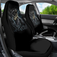 Skull Car Seat Cover Musician Of Death - Wonder Print Shop