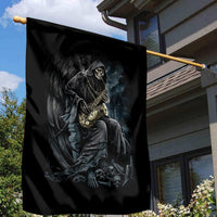 Skull Garden Flag Musician Of Death - Wonder Print Shop