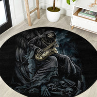 skull-round-carpet-musician-of-death