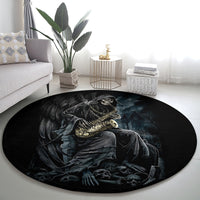 skull-round-carpet-musician-of-death