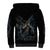 Skull Sherpa Hoodie Musician Of Death - Wonder Print Shop