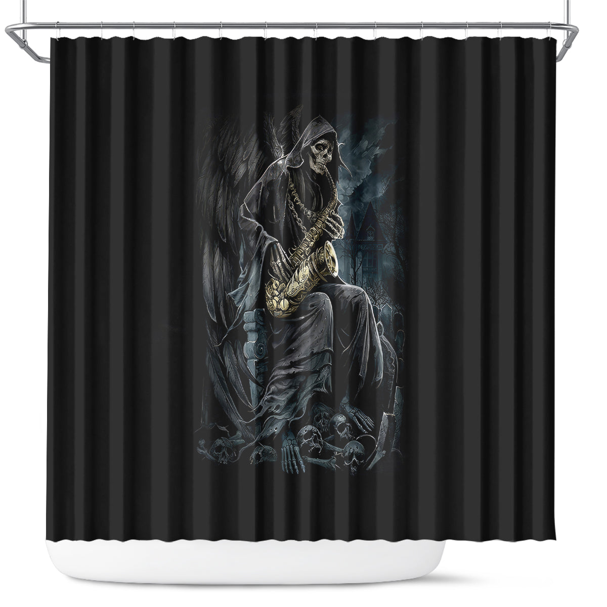 skull-shower-curtain-musician-of-death