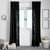 Skull Window Curtain Musician Of Death - Wonder Print Shop